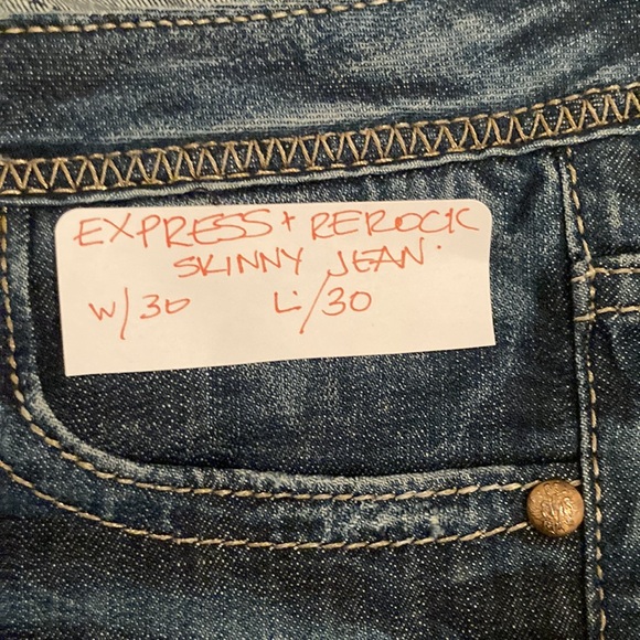 EXpress, Rerock jeans - Picture 3 of 5